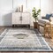 Nuloom Sarai Machine Washable Distressed Diamond Area Rug 4ft x 6ft KKON10A-406 - alternate 5